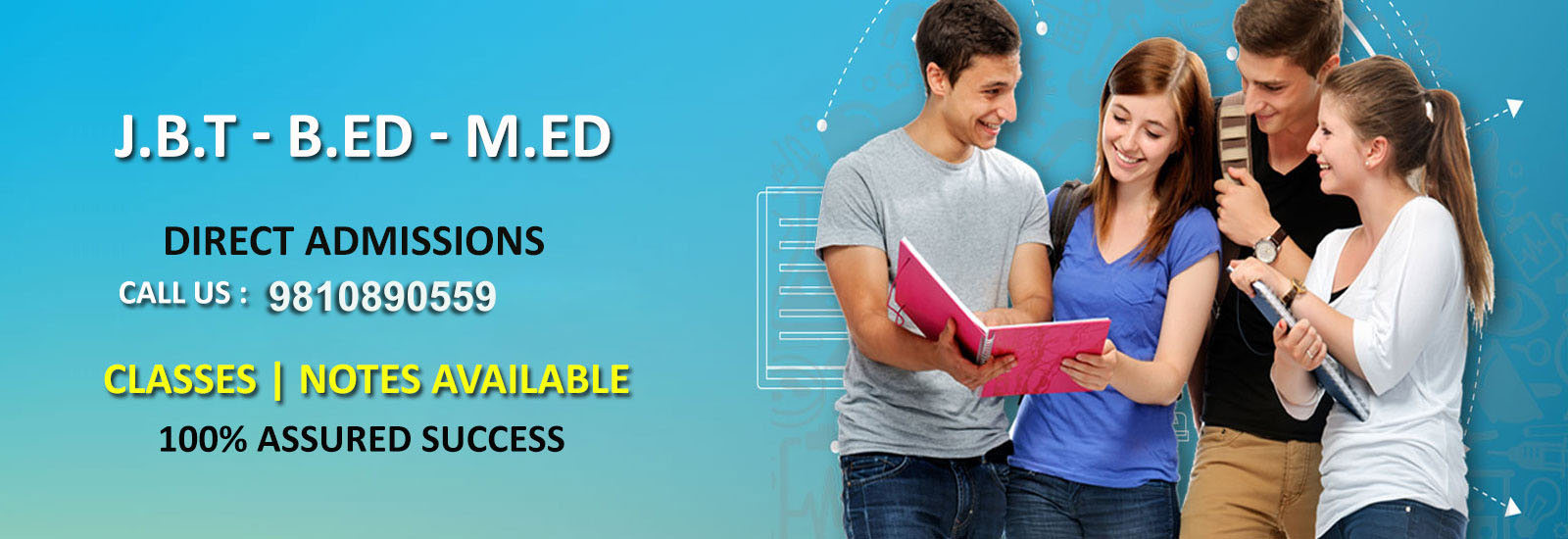 b.ed admission online